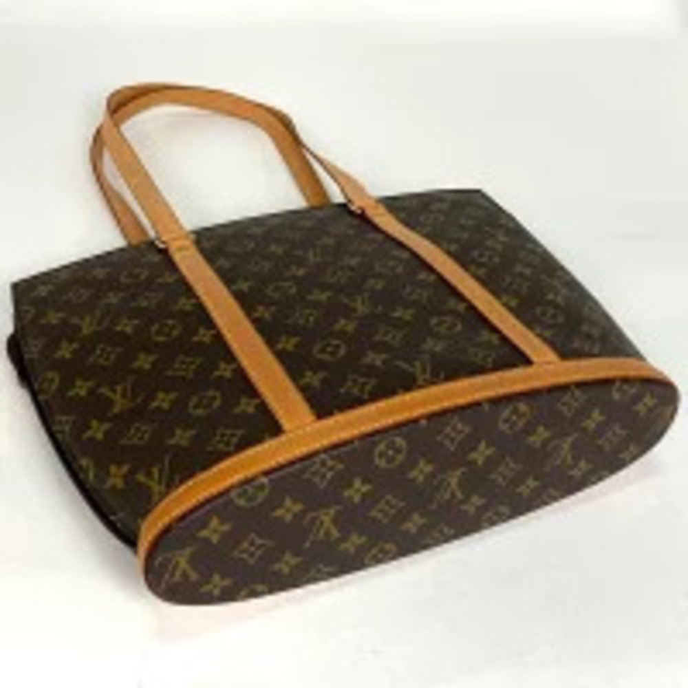 Louis Vuitton Bag Monogram Tote Babylon Brown Shoulder Commuter